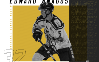 Elegant puck moving defenceman Ed Knaggs returns to MK Lightning | Milton Keynes Lightning