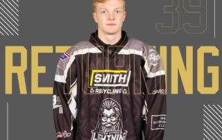 Star Defenceman Sammy Russell is back on the AIB Milton Keynes Lightning Blue Line | Milton Keynes Lightning