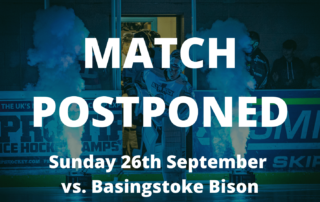 MATCH POSTPONED Sunday 26/9 vs. Basingstoke Bison | Milton Keynes Lightning