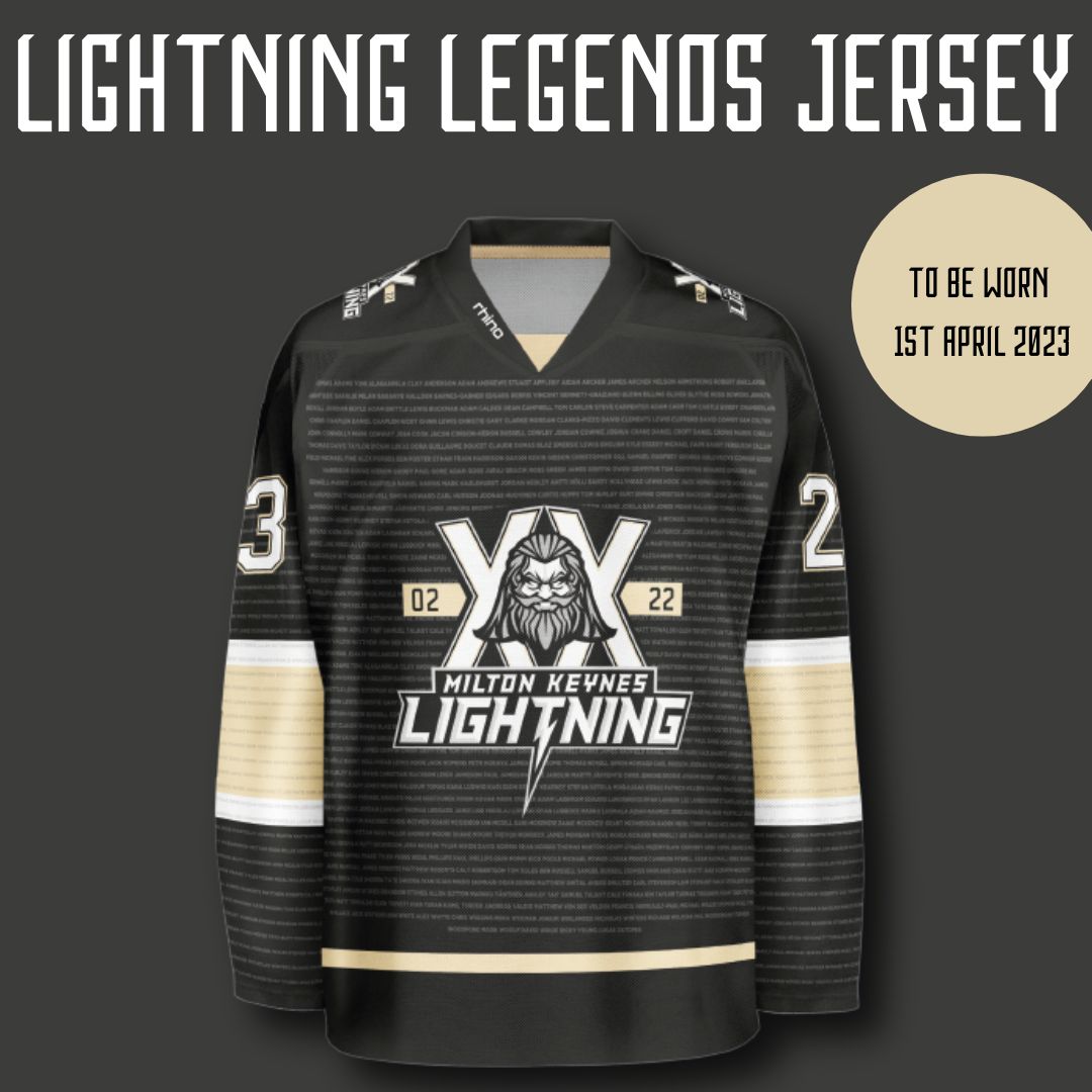 Lightning Legends jersey 20th anniversary