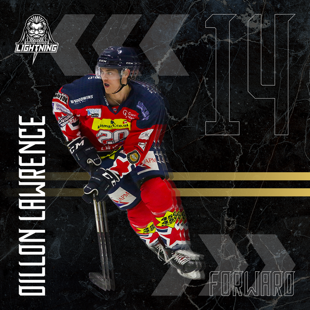 14 Dillon Lawrence Milton Keynes Lightning Ice Hockey