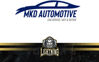 MK Diagnostics Sponsor MK Lightning 23/24 season