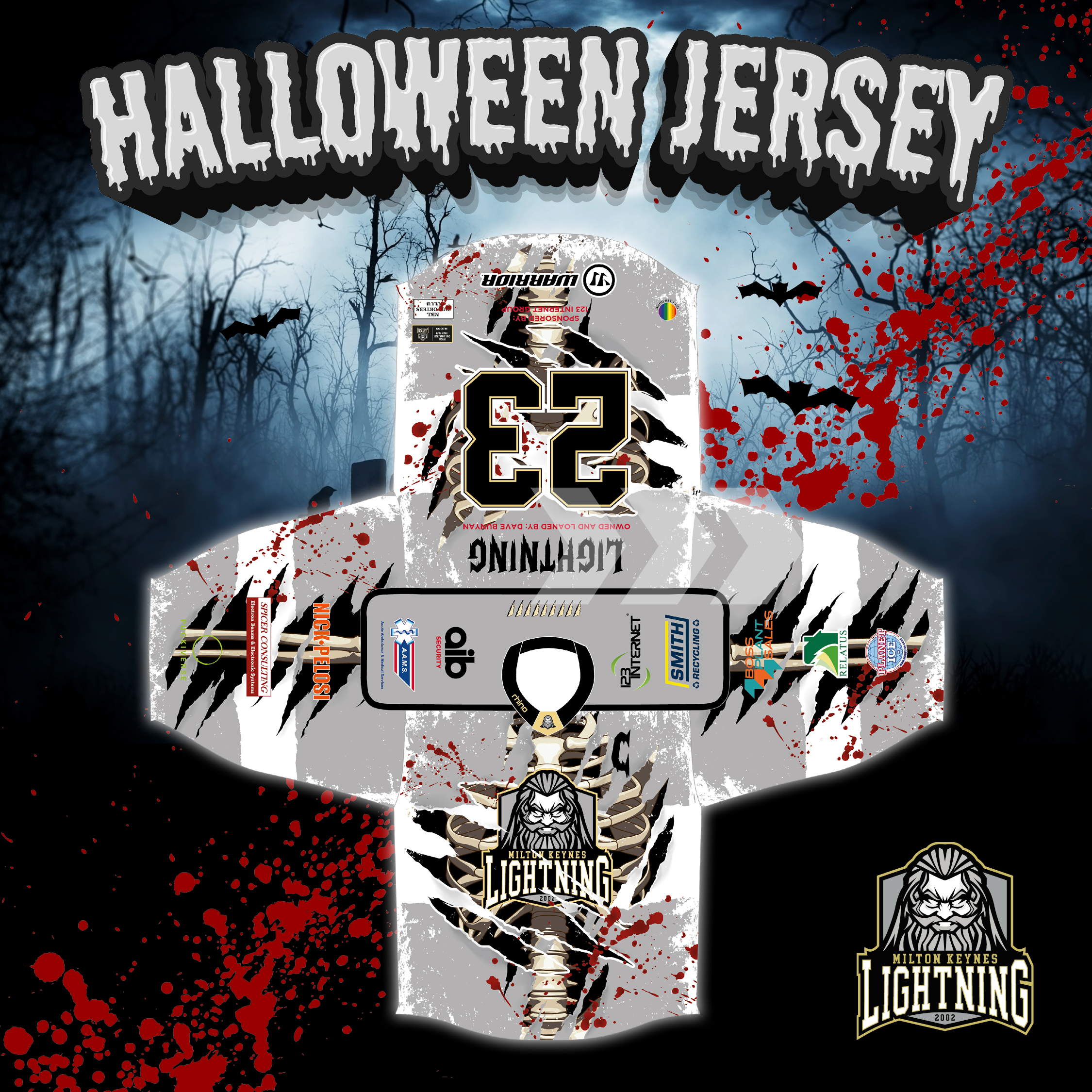 MK Lightning Halloween jersey 23/24