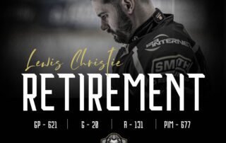 Lewis Christie to retire from Pro ice hockey