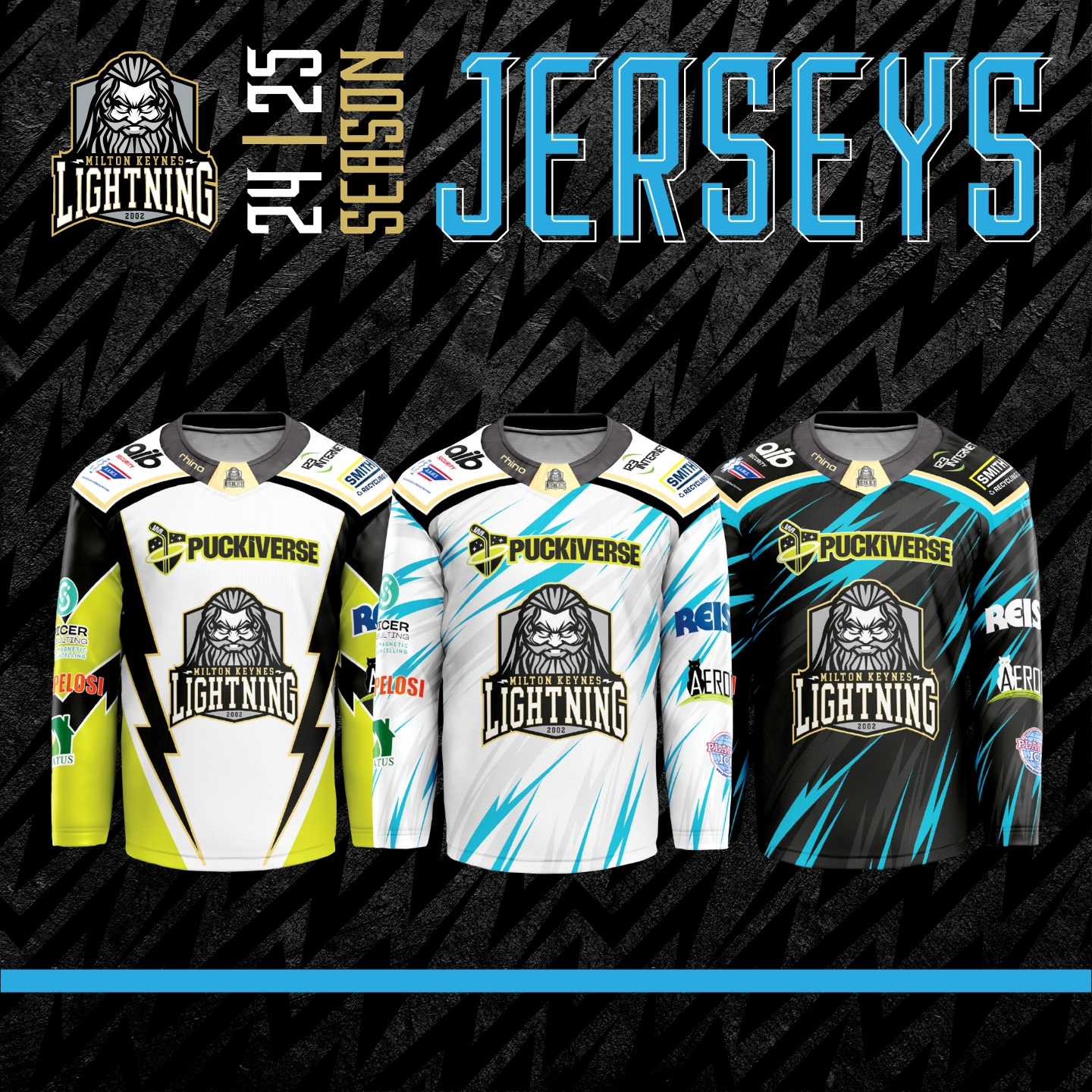 MK Lightning Regular season jerseys 24/25