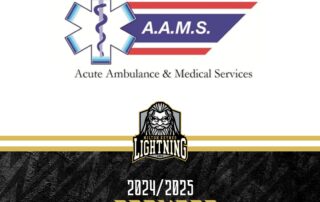 Acute Ambulance & Medical care sponsor MK Lightning