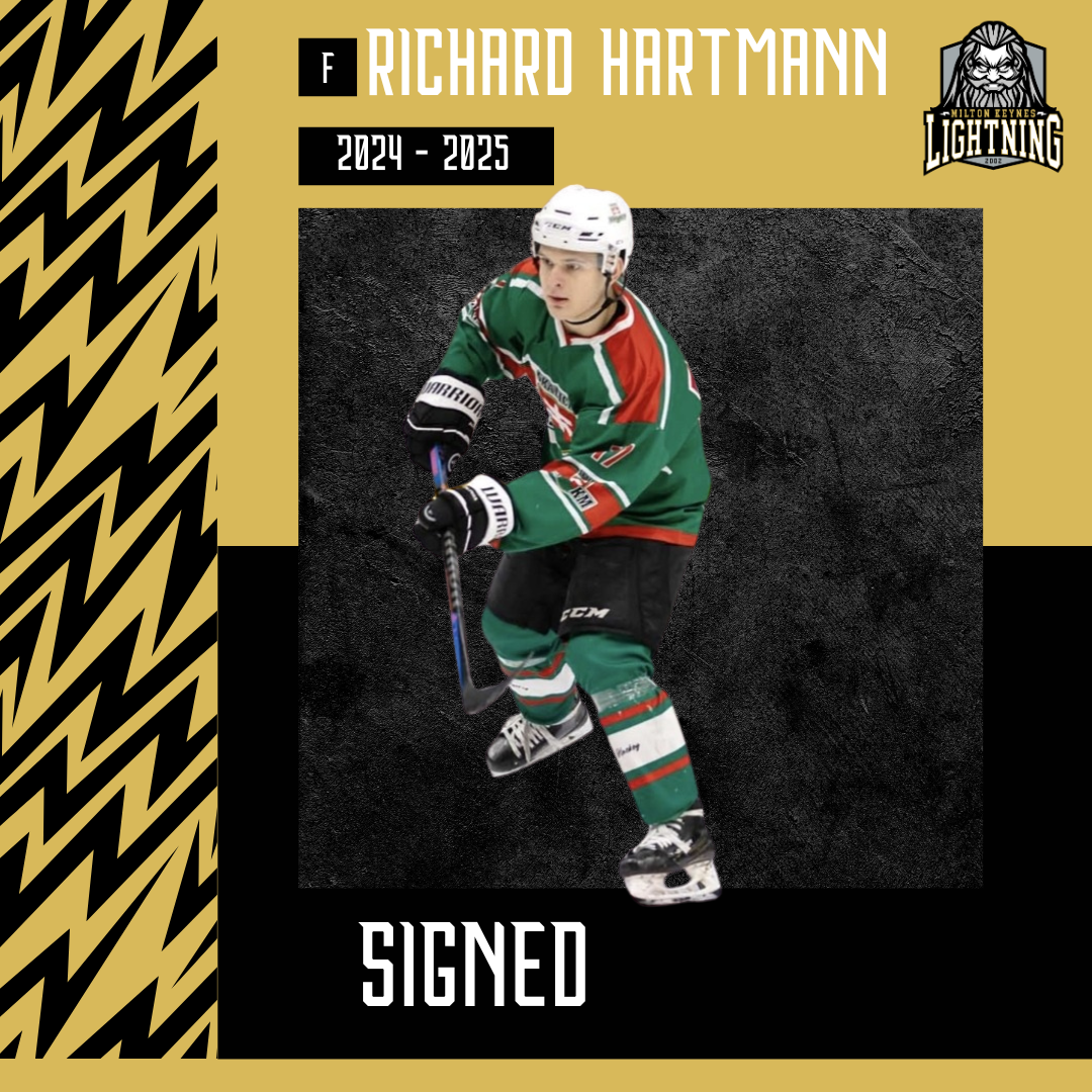 Richard Hartmann signs for MK Lightning 24/25